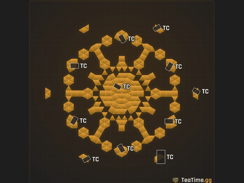 Foundation footprint of Mini Abuser