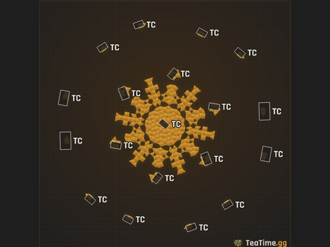 Foundation footprint of Lattice Battery