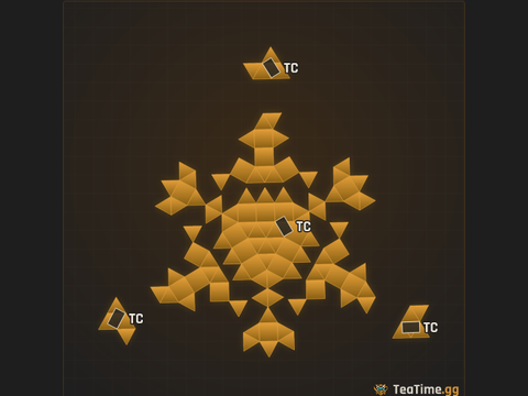 Foundation footprint of THE ONIX