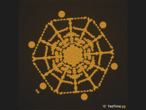 Foundation footprint of Target Mandala