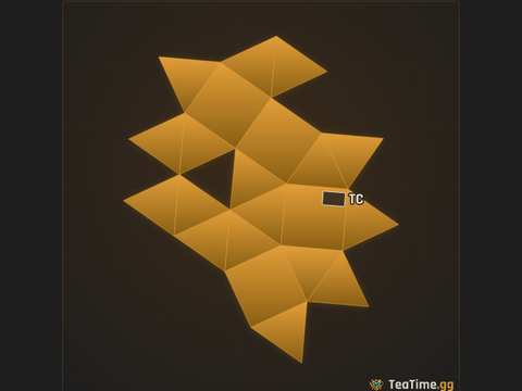 Foundation footprint of Nautilus Wedge