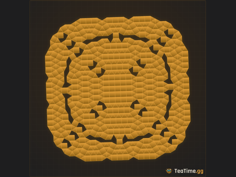 Foundation footprint of The Ammonite