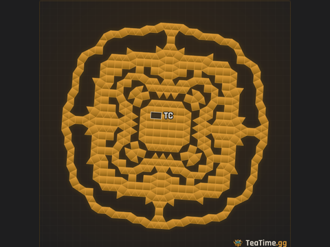 Foundation footprint of The War Ring