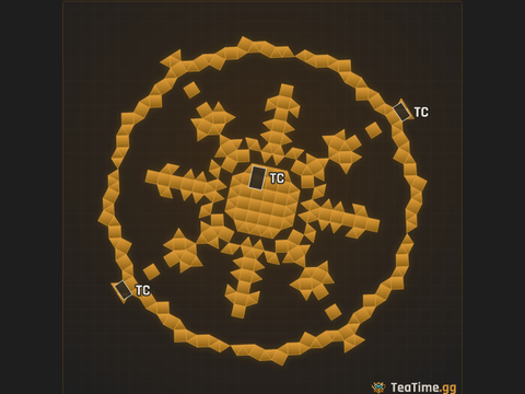 Foundation footprint of Compass Orbit