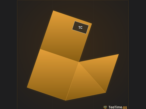 Foundation footprint of 2x1 solo/duo build