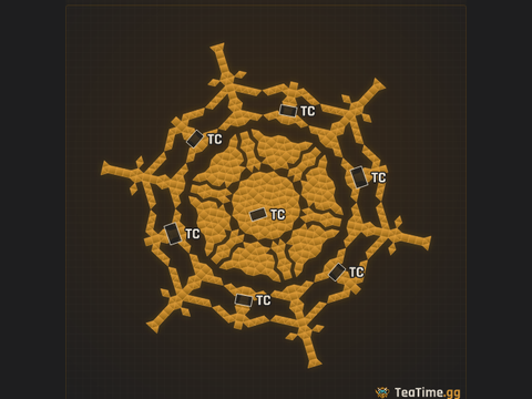 Foundation footprint of Turbine Armada