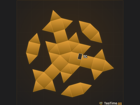 Foundation footprint of Flint Floret