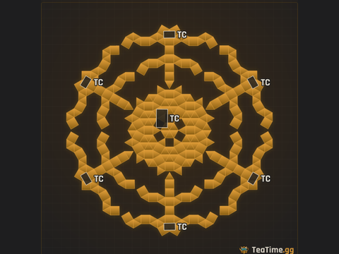 Foundation footprint of Iron Wreath