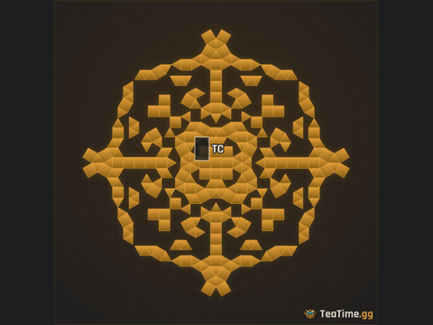 Foundation footprint of Vanguard Drum