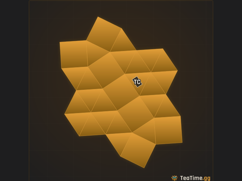 Foundation footprint of Pocket Shuriken