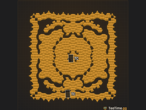 Foundation footprint of Bone Thicket