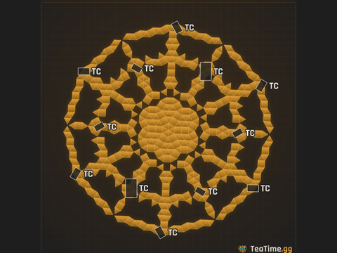 Foundation footprint of Sovereign Arena
