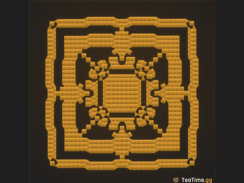 Foundation footprint of Square Atrium