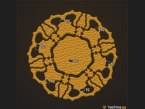 Foundation footprint of Colossal Panopticon