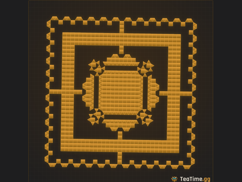 Foundation footprint of The Lua 9x9