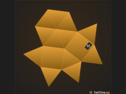 Foundation footprint of Cobble Starlet