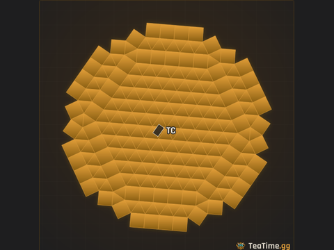 Foundation footprint of Soot Spire