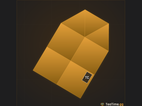 Foundation footprint of 2x2 Starter