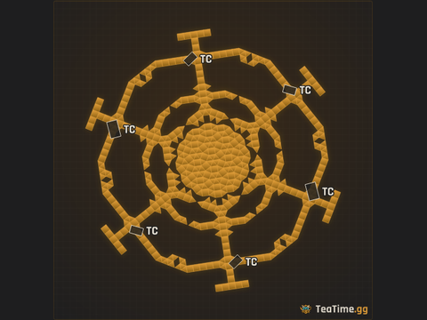 Foundation footprint of Halo Bulwark