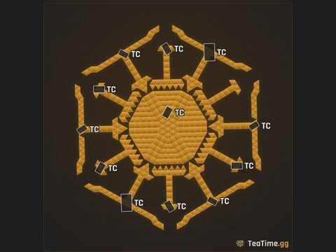 Foundation footprint of Ironclad Octagon