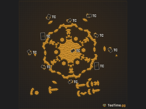 Foundation footprint of Vanguard Ring