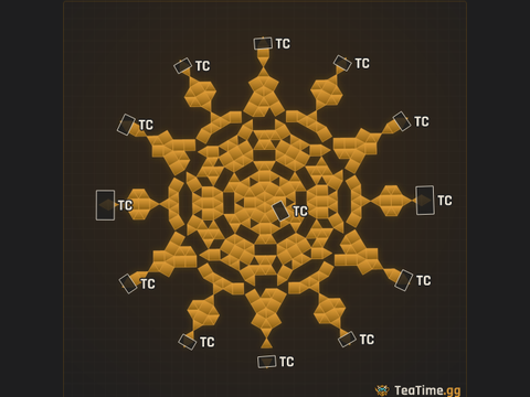 Foundation footprint of Mist Leviathan