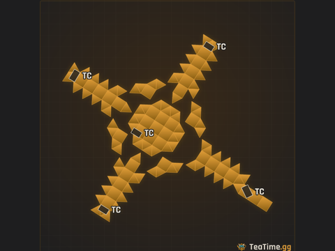 Foundation footprint of High Spindle