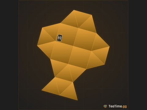 Foundation footprint of Manta Wedge