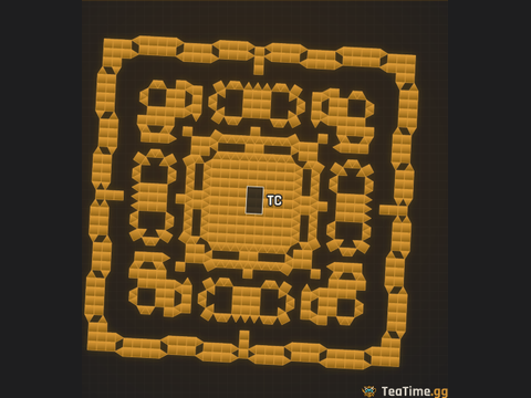 Foundation footprint of The Nested Plaza