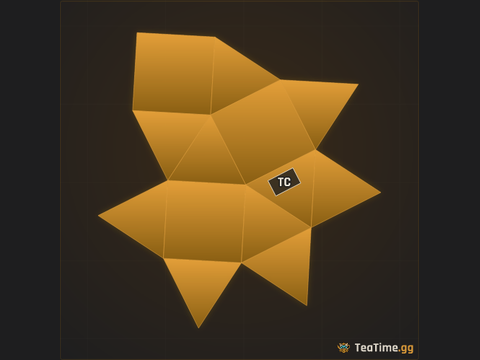 Foundation footprint of Masonry Shuriken