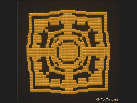 Foundation footprint of Slate Quadrant