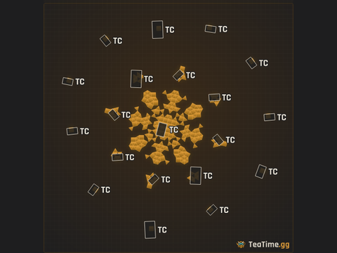 Foundation footprint of NIGHTMARE