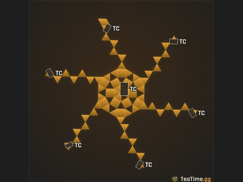 Foundation footprint of HELL STAR 2.0