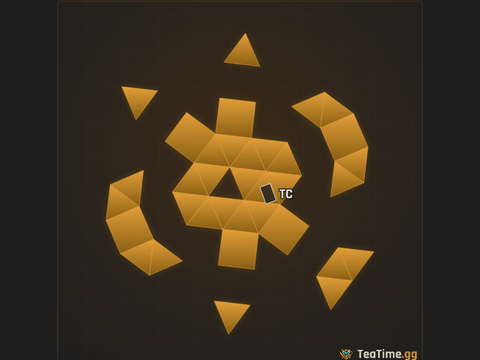 Foundation footprint of The MOLE by PumpKy on YT