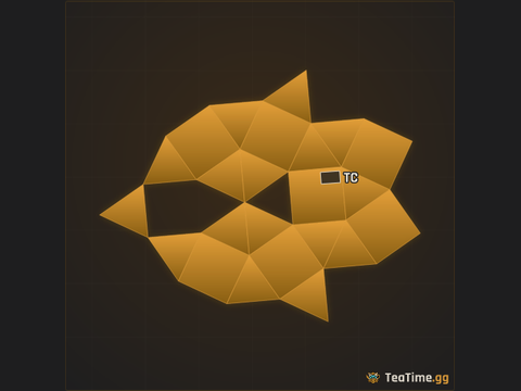 Foundation footprint of Prism Coronet
