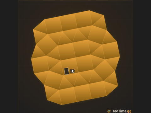 Foundation footprint of Plated Ingot
