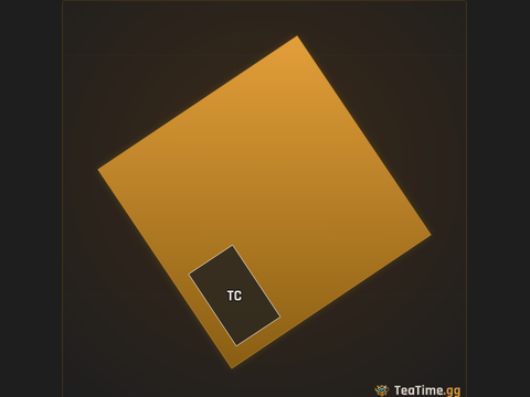 Foundation footprint of Deadfall Shanty