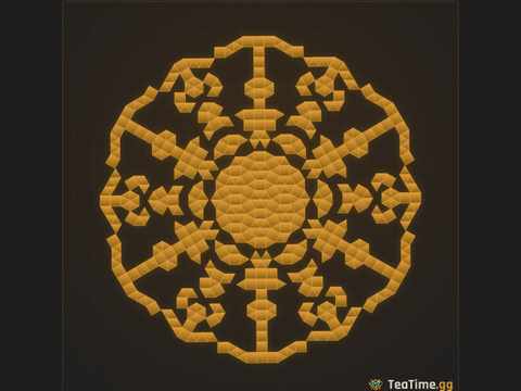 Foundation footprint of Armored Lotus