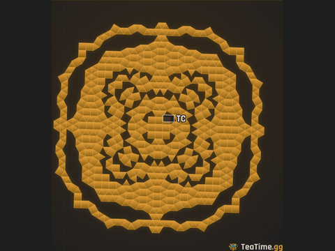 Foundation footprint of Mist Colossus