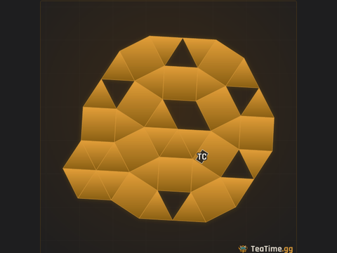 Foundation footprint of War Turtle