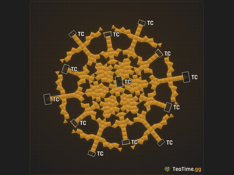 Foundation footprint of The Dominator (zerg)