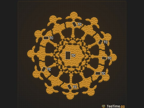 Foundation footprint of The Fractured Gear