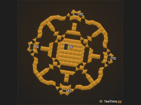 Foundation footprint of Big Bubba 5x5!