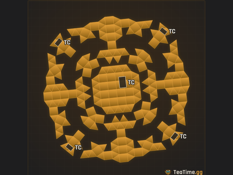Foundation footprint of Cinder Tier