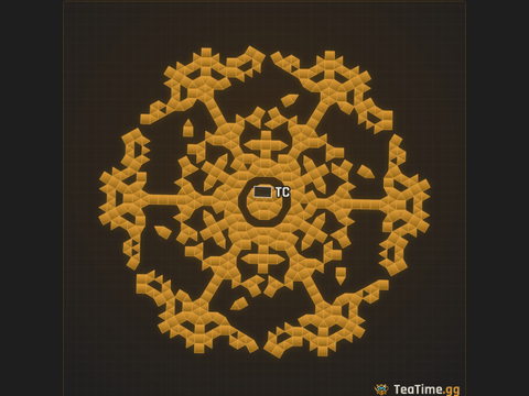 Foundation footprint of Colossal Hive