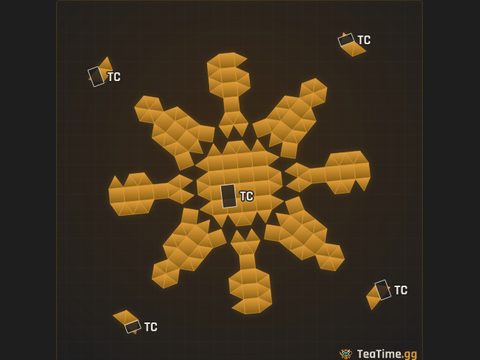 Foundation footprint of THE HANTENGU 2.0