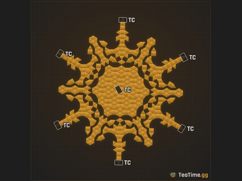 Foundation footprint of Storm Sovereign