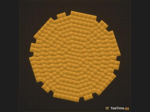 Foundation footprint of Armored Hopper