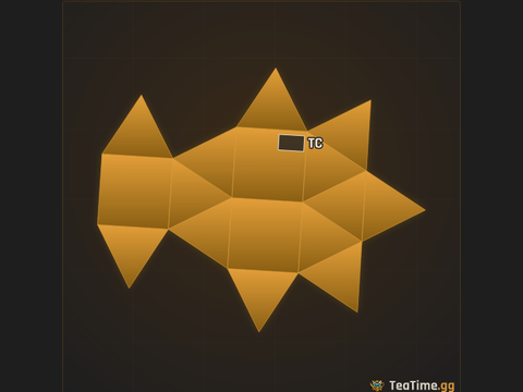Foundation footprint of Spike Diadem