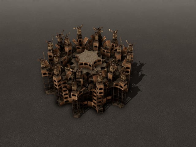 Serrated Monolith